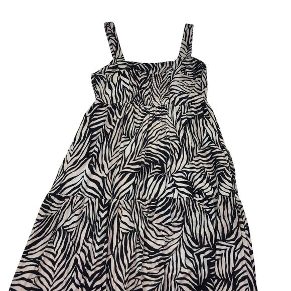 Soma Wknd Animal Print Super Soft Comfy Stretchy Flowy Maxi Dress Women's Size S - Picture 3 of 8
